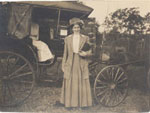 Miss Lida Cleveland, Music Teacher. Date: ca. 1910.
